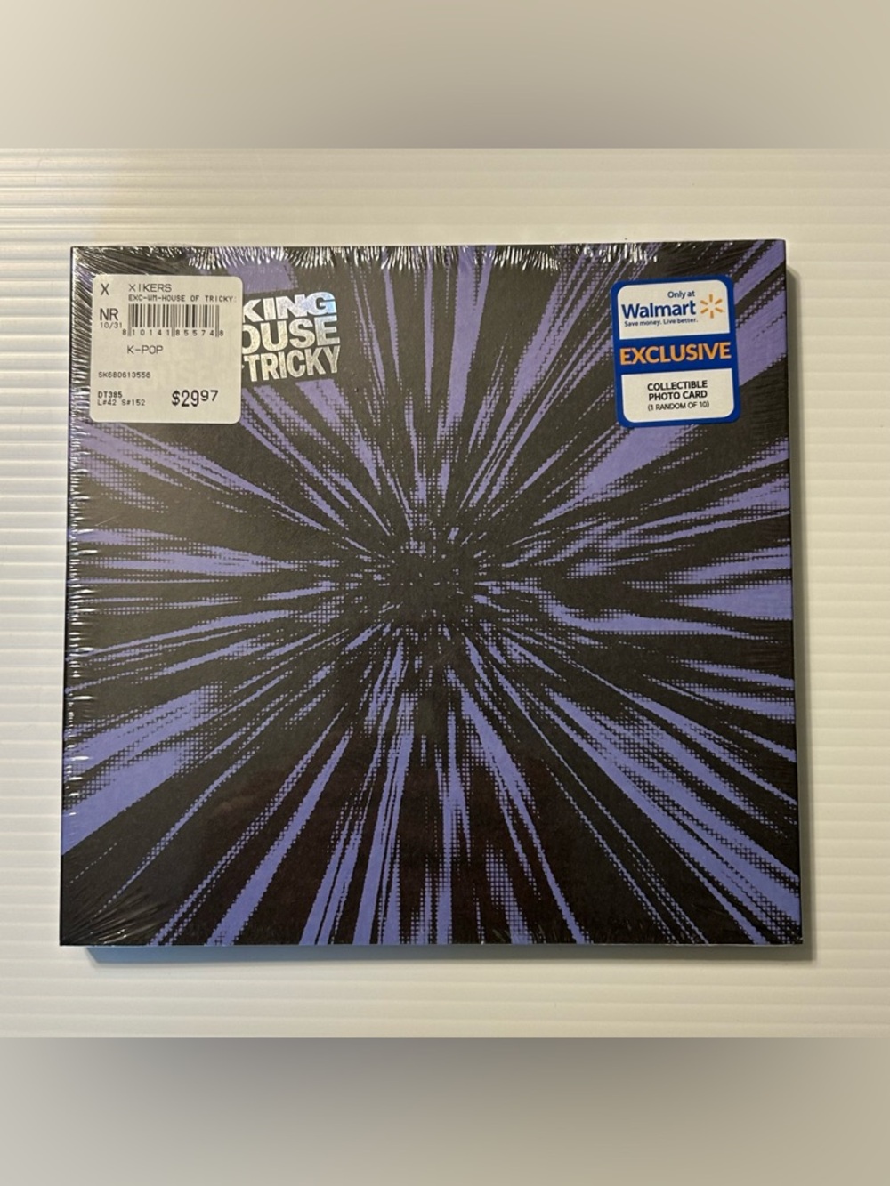 CD xikers House of Tricky Wrecking The 6th Mini Album K-Pop Walmart Purple